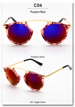 Victorylip Clasic femei ochelari de Soare Ochi de Pisica Oglindă Brand de Moda Designer de Ochelari de Soare Doamna UV400 Feminin Ochi de Pisica de dimensiuni Mici