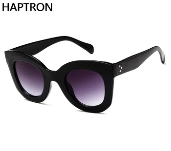 Vintage de Lux ochelari de Soare Cateye Femei leopard negru Ochelari Retro Clasic în aer liber Oculos De Sol Feminino UV400