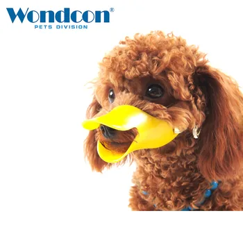 Wondcon Veterinar Silicon Botnițe Anti Muste Rață Gura în Formă de Câine Gura Acoperă Anti-Numitul Bot Măști de animale de Companie Gura pentru Câine