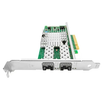 X520-DA2 10G SFP+ dualport PCIe 2.0 x8 Intel 82599ES Cip Ethernet Adaptor de Rețea