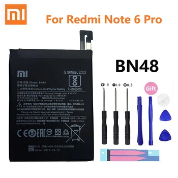 Xiao Km Original, Bateria Telefonului BN48 Pentru Xiaomi Note 6 Pro 6Pro Note6 Pro de Înaltă Calitate 4000mAh Telefon Înlocuire Baterii