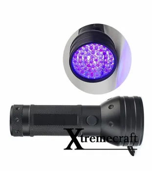 Xtremecraft 51 UV LED Scorpion Detector Hunter Finder Ultra Violet Blacklight lanterna Lanterna Lumina Lămpii AA 395nm 5W