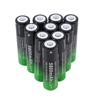 În 2020, de Înaltă Calitate, Practic Reîncărcabilă 18650 Baterii 5800mAh 3.7 V Reîncărcabilă Baterii Durabile Baterii 18650