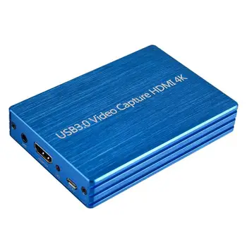 видеокарта 4K HDMI 1080P la USB 3.0 Card de Captura Video pentru OBS Live Stream Broadcast Caz Ajusta Automat Setările